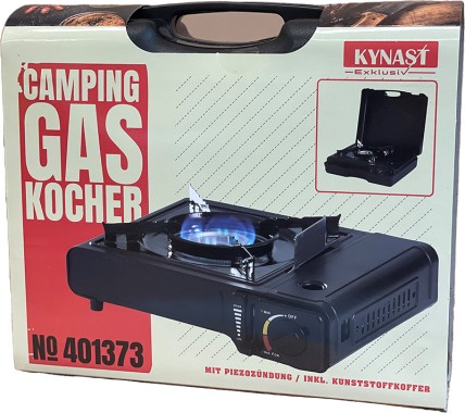 Gaskocher Camping 34x27x11cm 2.1KW (150g/h) 613-401373