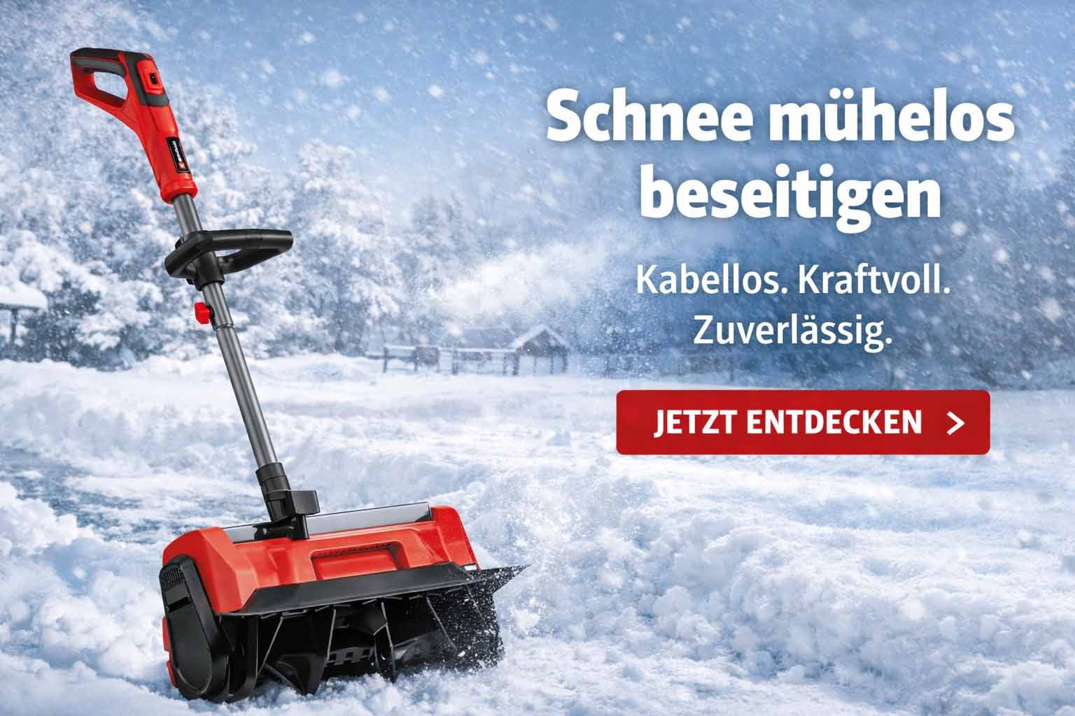 Einhell Akku-Schneefräse GE-ST 36/40 Li E-Solo 3417011