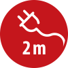Kabellänge: 2m