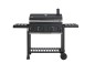 Preview: Mr. Gardener Holzkohlegrill Ottawa XXL, schwarz, Grillfläche 80x42 cm, 5602H