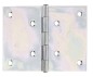 Preview: Alberts Scharnier, Breit: Stahl roh, sendzimirverzinkt 100x150x2mm 346539