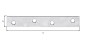 Preview: Alberts Flachverbinder: Stahl roh, sendzimirverzinkt 100x15mm 339272