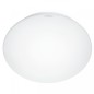 Preview: Steinel Innenleuchte RS 16 L, Wandleuchte, Deckenleuchte, 360° Bewegungsmelder, 3-8 m Reichweite,E 27, Max. 60 Watt Standard Sensor, E27 Fassung, Glashaube 7380