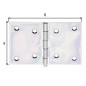 Preview: Alberts Scharnier, Breit: Stahl roh, sendzimirverzinkt 80x120mm 346515