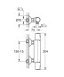 Preview: GROHE Precision Start Thermostat Duscharmatur, 1/2, chrom, 34594000