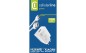 Preview: Cellularline Reiselader-Set 18W USB Type-A inkl. Kabel Type-C ACHHUKITQCTYCK