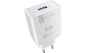 Preview: Cellularline Reiselader-Set 18W USB Type-A inkl. Kabel Type-C ACHHUKITQCTYCK