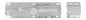 Preview: Alberts Türriegel m.Griff,gvz, 200x57 111809
