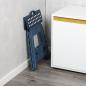 Preview: Kesper Sitzhocker faltbar, 31 x 22 x 39 cm, Blau, belastbar bis 110 kg, 70830
