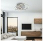 Preview: BRILONER LED Deckenleuchte, 40 cm, Memory, 26W, 2550lm, Aluminium, 3773019