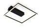 Preview: BRILONER LED Deckenleuchte, 32 cm, 14W, 400lm, schwarz, 3771015