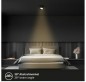 Preview: BRILONER - 2 in 1 LED Aufbauspot und Einbaustrahler schwenkbar, warmweißes Licht, 5W, 230V, 7991015