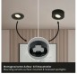 Preview: BRILONER - 2 in 1 LED Aufbauspot und Einbaustrahler schwenkbar, warmweißes Licht, 5W, 230V, 7991015