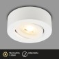 Preview: BRILONER - 2 in 1 LED Aufbauspot und Einbaustrahler schwenkbar, warmweißes Licht, 5W, 230V, 7991016