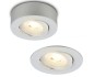 Preview: BRILONER - 2 in 1 LED Aufbauspot und Einbaustrahler schwenkbar, warmweißes Licht, 5W, 230V, 7991014