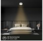 Preview: BRILONER - 2 in 1 LED Aufbauspot und Einbaustrahler schwenkbar, warmweißes Licht, 5W, 230V, 7991014