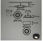 Preview: BRILONER - 2 in 1 LED Aufbauspot und Einbaustrahler schwenkbar, Ø90mm, warmweißes Licht, 230V, 7990015