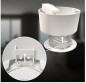 Preview: BRILONER - 2 in 1 LED Aufbauspot und Einbaustrahler schwenkbar, Ø90mm, warmweißes Licht, 230V, 7990016