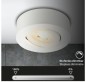 Preview: BRILONER - 2 in 1 LED Aufbauspot und Einbaustrahler schwenkbar, Ø90mm, warmweißes Licht, 230V, 7990016