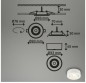 Preview: BRILONER - 2 in 1 LED Aufbauspot und Einbaustrahler schwenkbar, Ø90mm, warmweißes Licht, 230V, 7990016