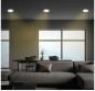 Preview: BRILONER - 2 in 1 LED Aufbauspot und Einbaustrahler schwenkbar, Ø90mm, warmweißes Licht, 230V, 7990014
