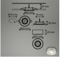 Preview: BRILONER - 2 in 1 LED Aufbauspot und Einbaustrahler schwenkbar, Ø90mm, warmweißes Licht, 230V, 7990014