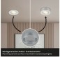 Preview: BRILONER - 2 in 1 LED Aufbauspot und Einbaustrahler schwenkbar, Ø90mm, warmweißes Licht, 230V, 7990014