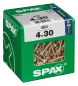 Preview: SPAX Universalschraube, 4 x 30 mm, 400 Stück, Vollgewinde, Senkkopf, Kreuzschlitz Z2, 4CUT, YELLOX, 4081020400308 4
