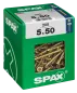 Preview: SPAX Universalschraube, 5 x 50 mm, 200 Stück, Vollgewinde, Senkkopf, Kreuzschlitz Z2, 4CUT, YELLOX, 4081020500508 3