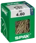 Preview: SPAX Universalschraube, 4 x 60 mm, 200 Stück, Teilgewinde, Senkkopf, Kreuzschlitz Z2, 4CUT, YELLOX, 4081020400608 3
