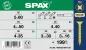 Preview: SPAX Sortiment klein, Schrauben-Set mit 7 Abmessungen + BITs, 199 Stück, Senkkopf, Kreuzschlitz Z, YELLOX, 4000001991129 2