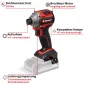 Preview: Einhell Professional Akku-Schlagbohrschrauber TP-CI 18/250-C Li BL - Solo 4510095