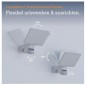 Preview: Steinel LED-Strahler XLED home 2 XL S Weiß, 180° Bewegungsmelder, 19,3 W, 030070