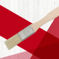 Preview: Fackelmann Backpinsel Eco, 25mm, FSC™-zertifizierte Buche, 31101