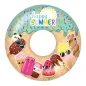 Preview: Happy People Happy Summer 3er Strandset – Wasserball, Schwimmring & Luftmatratze, 77455