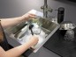 Preview: WENKO Spülbürste Cuvo, Reinigungsbürste mit ergonomischem Griff & Schaber, 55033100