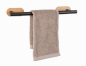 Preview: Wenko Turbo-Loc® Badetuchstange Mod. Orea Bamboo Befestigung ohne bohren, 25368100