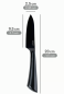 Preview: Wenko Gemüsemesser Mod. Ace aus rostfreiem Edelstahl, 55058100