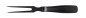 Preview: Wenko Fleischgabel Ace 29 cm, Edelstahl, schwarz, 55061100