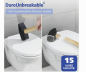 Preview: Wenko WC-Sitz Mod. Crevada DuroUnbreakable®, Weiß belastbar bis 1500 kg, Absenkautomatik, 26210100