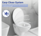 Preview: Wenko WC-Sitz Mod. Crevada DuroUnbreakable®, Weiß belastbar bis 1500 kg, Absenkautomatik, 26210100