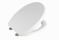 Preview: Wenko WC-Sitz Mod. Crevada DuroUnbreakable®, Weiß belastbar bis 1500 kg, Absenkautomatik, 26210100