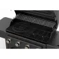 Preview: THOR Hammer Gasgrill 4 Hauptbrenner, Seitenbrenner,  Aluguss, 915177
