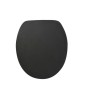 Preview: WELLWATER WC-Sitz soft feeling Soft Touch, schwarz, Soft-Close, 956494
