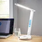 Preview: CASAYA LED-Tischlampe TORSBY, 5,3 w, 700 lm, weiß, H: 45 cm, Ladestation, 997147