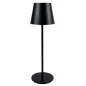 Preview: CASAYA LED-Akkuleuchte Tjörn, 3 w, 250 lm, schwarz, H 36,5 cm, stufenlos dimmbar, 977261