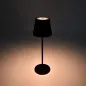Preview: CASAYA LED-Akkuleuchte Tjörn, 3 w, 250 lm, schwarz, H 36,5 cm, stufenlos dimmbar, 977261