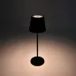 Preview: CASAYA LED-Akkuleuchte Tjörn, 3 w, 250 lm, schwarz, H 36,5 cm, stufenlos dimmbar, 977261