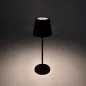 Preview: CASAYA LED-Akkuleuchte Tjörn, 3 w, 250 lm, schwarz, H 36,5 cm, stufenlos dimmbar, 977261