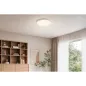 Preview: Casaya LED-Deckenleuchte Medora, rund, Ø: 40 cm, 32 W, 3400 lm, weiß, 997352